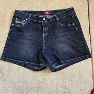 Cow Girl Denim Shorts